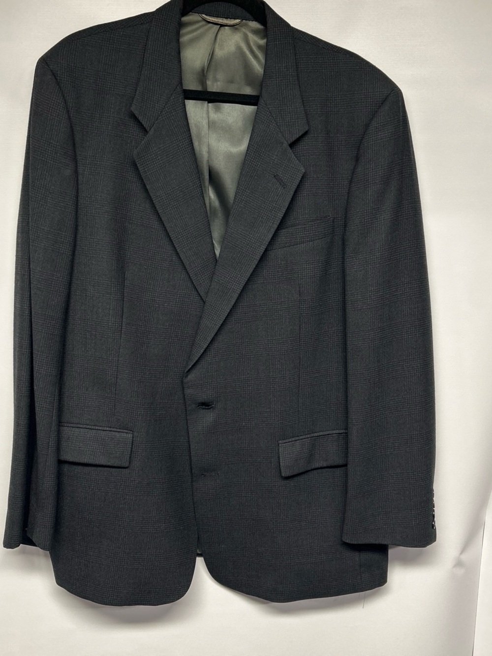 Dior Men's Charcoal Gray Two-Button Sport Coat